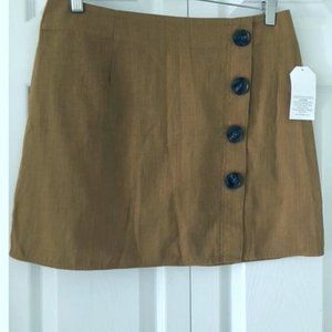 NWT Sadie & Love mini skirt sz large
